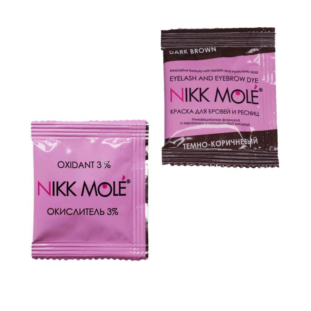 Eyebrow dye Dark Brown (sachet + oxidant)